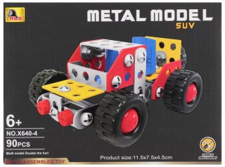 Klocki konstrukcyjne metalowe Pojazdy mix MEGA CREATIVE 567506