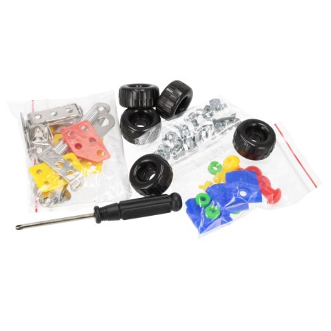 Klocki konstrukcyjne metalowe Pojazdy mix MEGA CREATIVE 567506