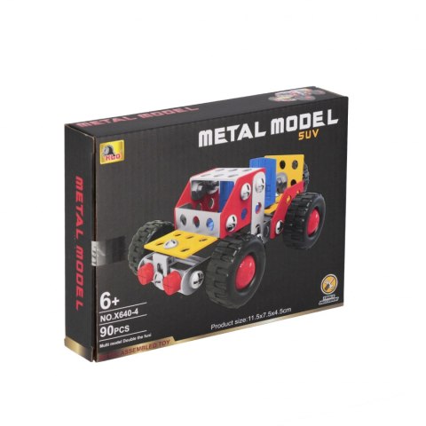 Klocki konstrukcyjne metalowe Pojazdy mix MEGA CREATIVE 567506