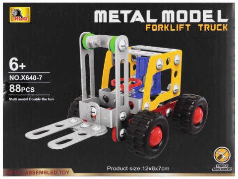 Klocki konstrukcyjne metalowe Pojazdy mix MEGA CREATIVE 567506