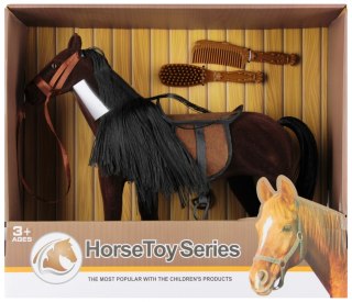 Konik flokowany z akcesoriami MEGA CREATIVE 567751