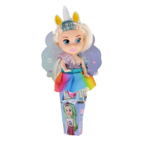 Lalka 13cm Jednorożec mix MEGA CREATIVE 568461