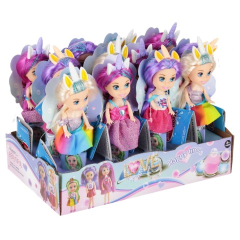 Lalka 13cm Jednorożec mix MEGA CREATIVE 568461