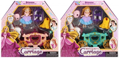 Lalka 8 cm Księżniczka z akcesoriami MEGA CREATIVE 568437