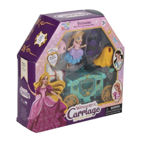 Lalka 8 cm Księżniczka z akcesoriami MEGA CREATIVE 568437