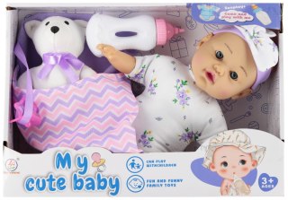 Lalka Bobas 30cm miękka z akcesoriami MEGA CREATIVE 568560