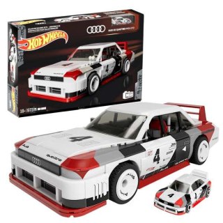 MEGA Hot Wheels Audi 90 Quattro IMSA GTO Kolekcjonerski pojazd Zestaw klocków HRY20 PUD6