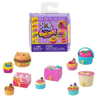 Polly Pocket Przekąski niespodzianki Mały zestaw kompaktowy i pojazd Asortyment JCR44 W8