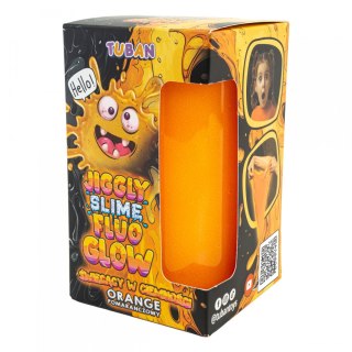 TU3822 JGGLY SLIME FLUO GLOW POMARAŃCZOWY 430 g
