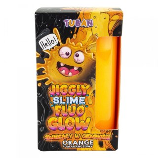 TU3822 JGGLY SLIME FLUO GLOW POMARAŃCZOWY 430 g