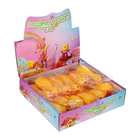 Zabawka wyciskana Kaczka 14cm MEGA CREATIVE 567891