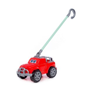 Auto do pchania terenowe 27x15x15 Demi czerwone POLESIE 74987 WADP