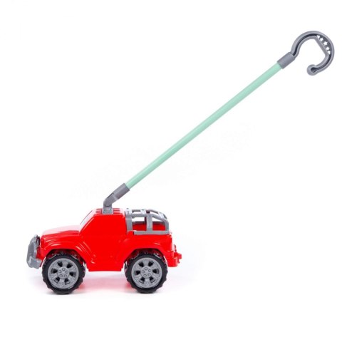 Auto do pchania terenowe 27x15x15 Demi czerwone POLESIE 74987 WADP