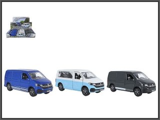 Auto metalowe VW Transporter 13,5cm 3-kolory