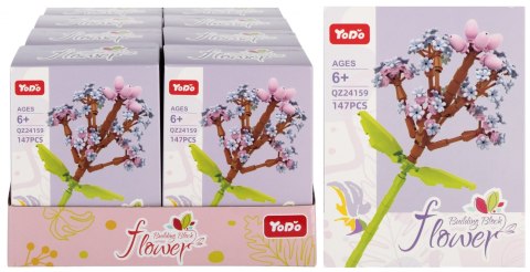 Klocki konstrukcyjne Kwiaty 147 elementów MEGA CREATIVE 569728