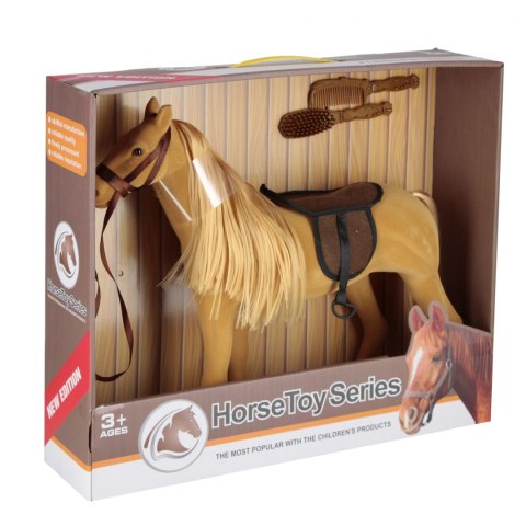 Konik flokowany z akcesoriami MEGA CREATIVE 569730