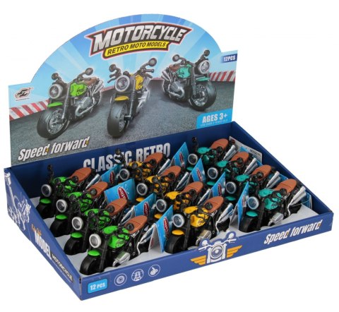 Motocykl 13cm mix MEGA CREATIVE 569323