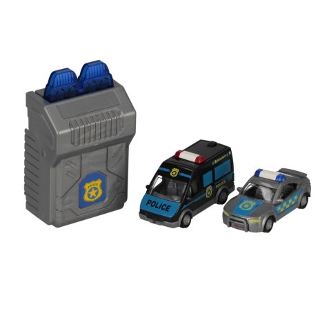 Parking Policja z akcesoriami metalowy MEGA CREATIVE 569341