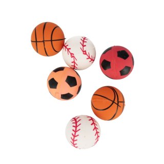 Piłka kauczukowa 3 cm op.6 szt. MEGA CREATIVE 569748