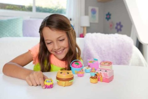 Polly Pocket Przekąski niespodzianki Mały zestaw kompaktowy i pojazd Asortyment JCR44 W8