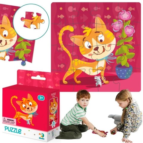 Puzzle 16 elementów Kotek MAKSIK DOB0112