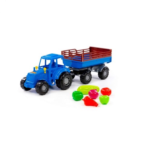 Traktor z przyczepą Majster nr2 zestaw zakupów POLESIE 02277 WADP