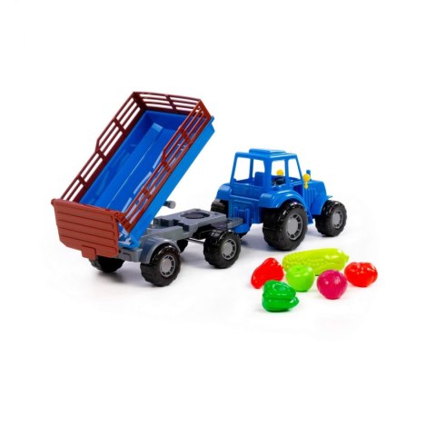 Traktor z przyczepą Majster nr2 zestaw zakupów POLESIE 02277 WADP
