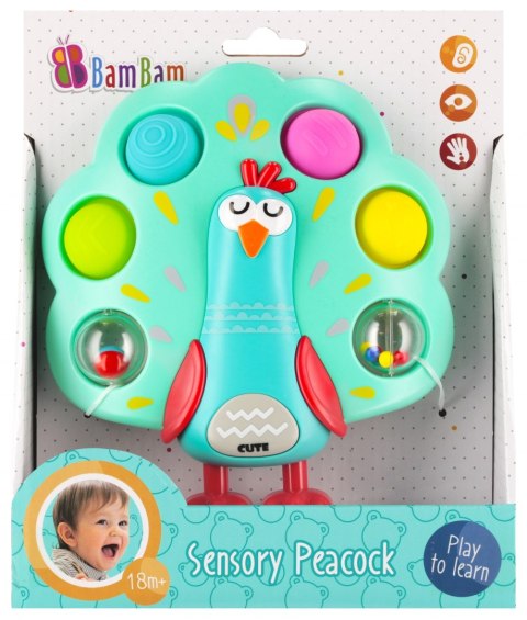Zabawka sensoryczna Paw BAM BAM 568985