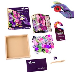 Zestaw Kreatywny Wood&Craft DIY "Inspiracja" Zrób Własne Kwiaty