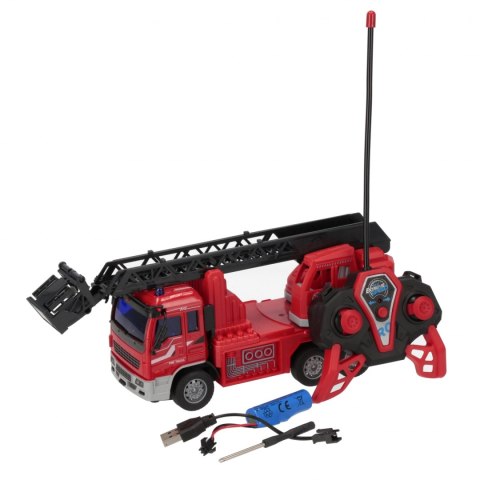 Auto Straż Pożarna zdalnie sterowana światło/dźwięk MEGA CREATIVE 570857