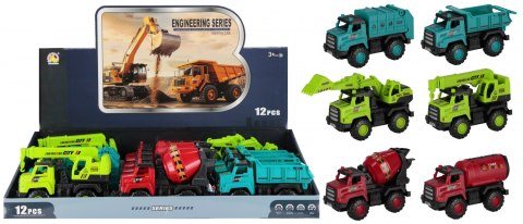 Auto ciężarowe 15cm mix MEGA CREATIVE 570841
