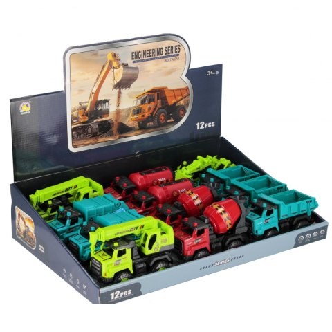 Auto ciężarowe 15cm mix MEGA CREATIVE 570841