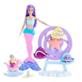 Barbie Mermaid Power Zestaw Syrenkowy Plac Zabaw HLC30