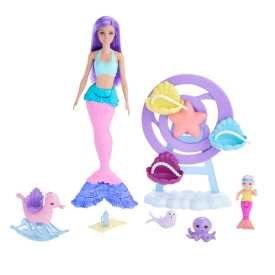 Barbie Mermaid Power Zestaw Syrenkowy Plac Zabaw HLC30