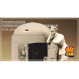 Copper State Models F35-049 Fahrpanzer German Leaning Crewman
