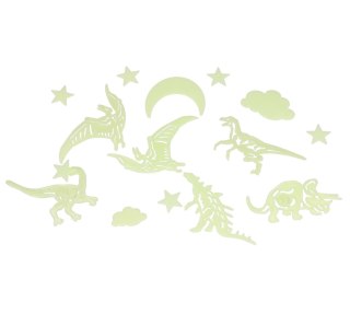 Dekoracja ścienna fluo Dino MEGA CREATIVE 570931