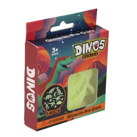 Dekoracja ścienna fluo Dino MEGA CREATIVE 570931