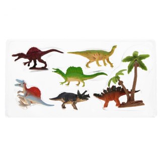 Dinozaury figurki 6 szt. z akcesoriami MEGA CREATIVE 570721