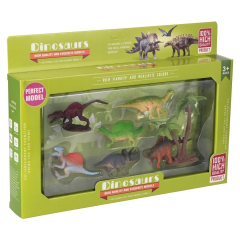 Dinozaury figurki 6 szt. z akcesoriami MEGA CREATIVE 570721