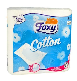 FOXY PAPIER TOALET A`4 COTTON /14/ 5 WARSTW&