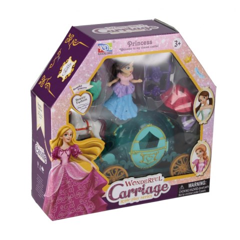 Lalka 8 cm Księżniczka z akcesoriami MEGA CREATIVE 570734