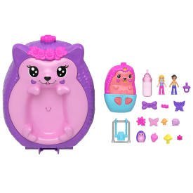 Polly Pocket Kompaktowa torebka Rodzina jeżyków JBJ91