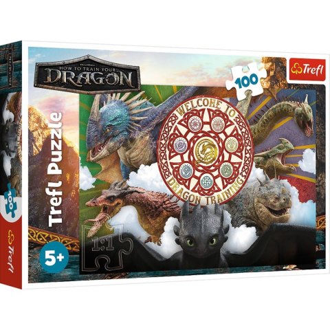 Puzzle 100el Smoki w akcji TREFL 16524 TR