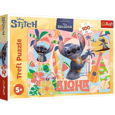 Puzzle 100el Stitch i przyjaciele TREFL 16495 TR