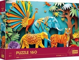 Puzzle 160 elementów Paper Art Dżungla TREFL 40051 TR
