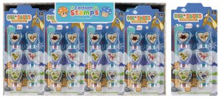 Stemple plastikowe Dino 6szt. MEGA CREATIVE 570780