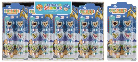 Stemple plastikowe Dino 6szt. MEGA CREATIVE 570780
