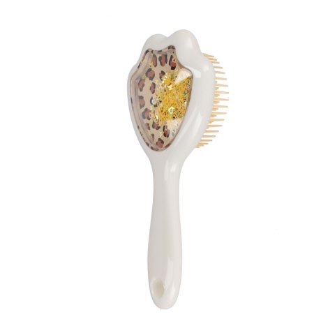 Szczotka do włosów 15cm konfetti mix kolor MEGA CREATIVE 569929