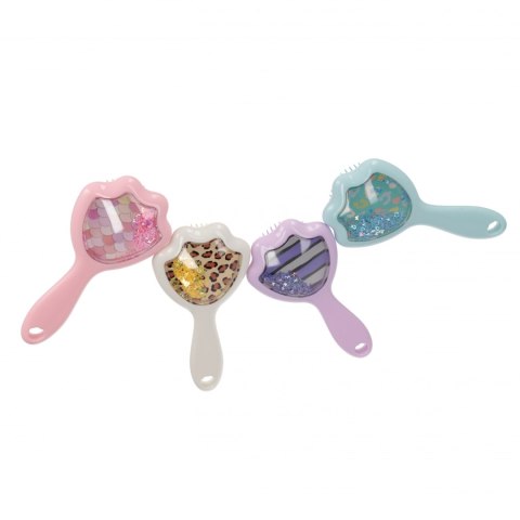 Szczotka do włosów 15cm konfetti mix kolor MEGA CREATIVE 569929