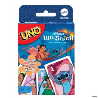 UNO Disney Lilo i Stitch Gra karciana Mattel JCC10